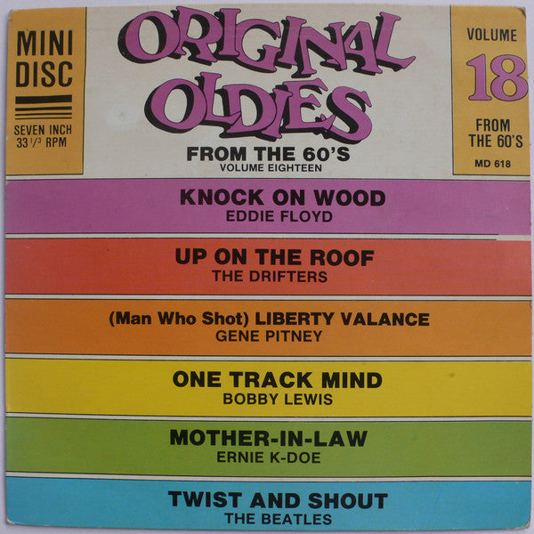 Various : Original Oldies From The 60's (Volume 18) (7", Comp)