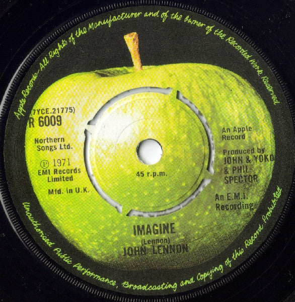 John Lennon : Imagine (7", Single)