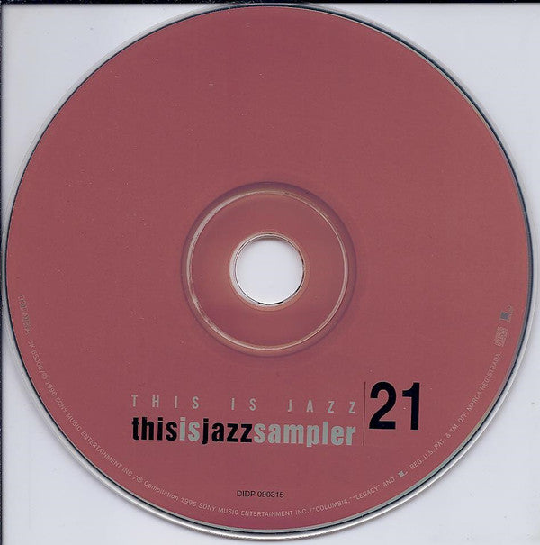 Various : This Is Jazz | 21 Sampler (The Ultimate Introduction To The World Of Jazz) (CD, Comp, Smplr)