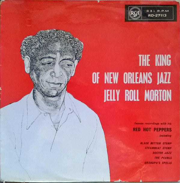 Jelly Roll Morton : The King Of New Orleans Jazz (LP, Comp, Mono)