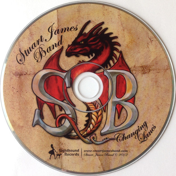 Stuart James Band : Changing Lanes (CD, Album, Dig)