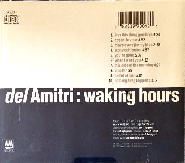Del Amitri : Waking Hours (CD, Album, RP)