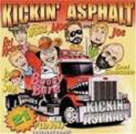 Various : Kickin' Asphalt (Trucking Songs) (CD, Album, Comp)