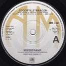 Supertramp : Goodbye Stranger (7", Single, Sol)