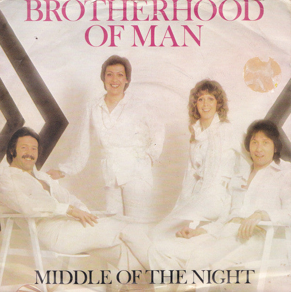 Brotherhood Of Man : Middle Of The Night (7", Single, Promo)