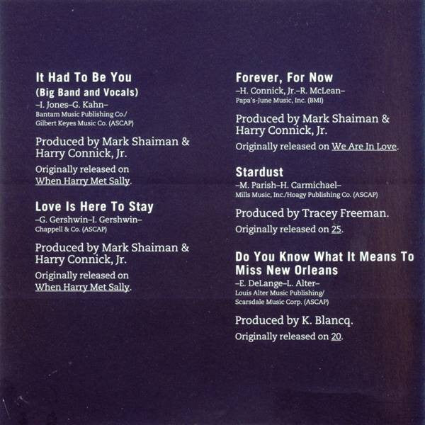 Harry Connick, Jr. : Forever For Now (CD, Comp)