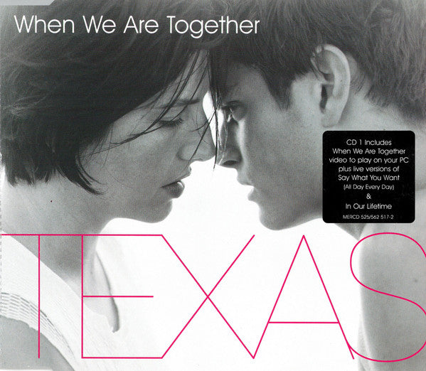 Texas : When We Are Together (CD, Single, Enh, CD1)