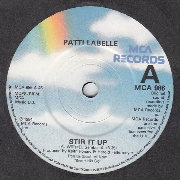 Patti LaBelle : Stir It Up (7", Single)