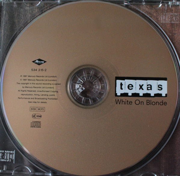 Texas : White On Blonde (CD, Album)