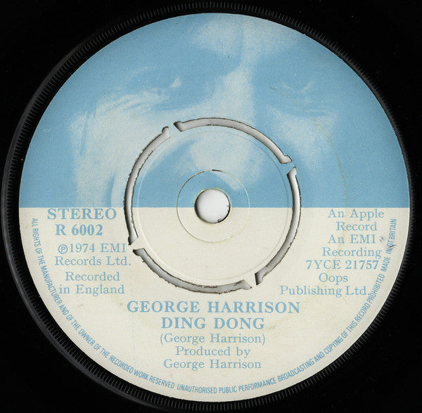 George Harrison : Ding Dong (7", Single)