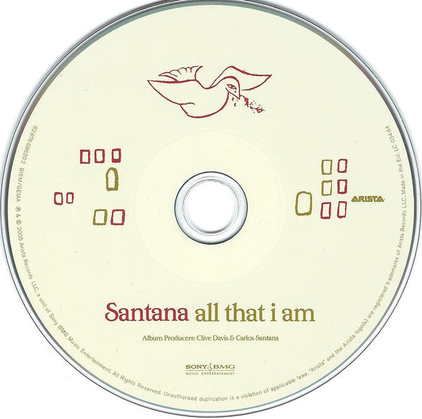 Santana : All That I Am (CD, Album)