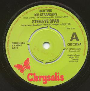 Steeleye Span : Fighting For Strangers (7")
