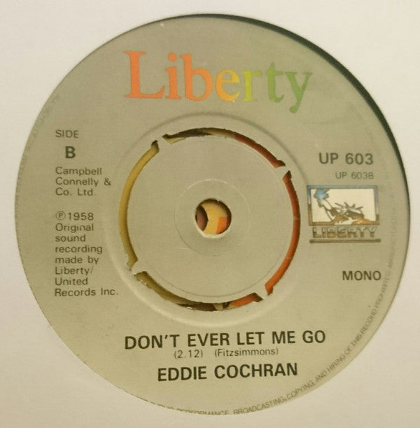 Eddie Cochran : C'Mon Everybody (7", RE, 4 P)