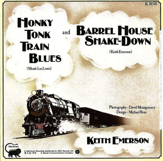Keith Emerson : Honky Tonk Train Blues (7", Single, Sol)