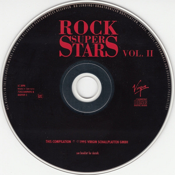 Various : Rock Super Stars Vol. 2 (CD, Comp, S/Edition)