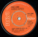 Perry Como : And I Love You So (7", Kno)