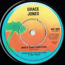 Grace Jones : Private Life (7", Single, Com)
