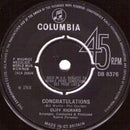 Cliff Richard : Congratulations (7", Single, Pus)