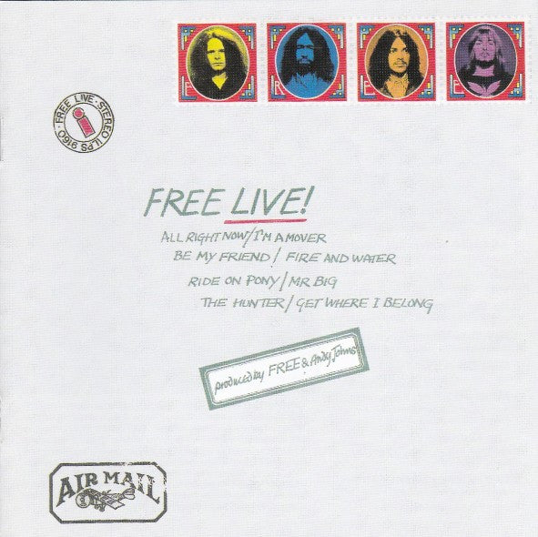 Free : Free Live (CD, Album, RE, RM)