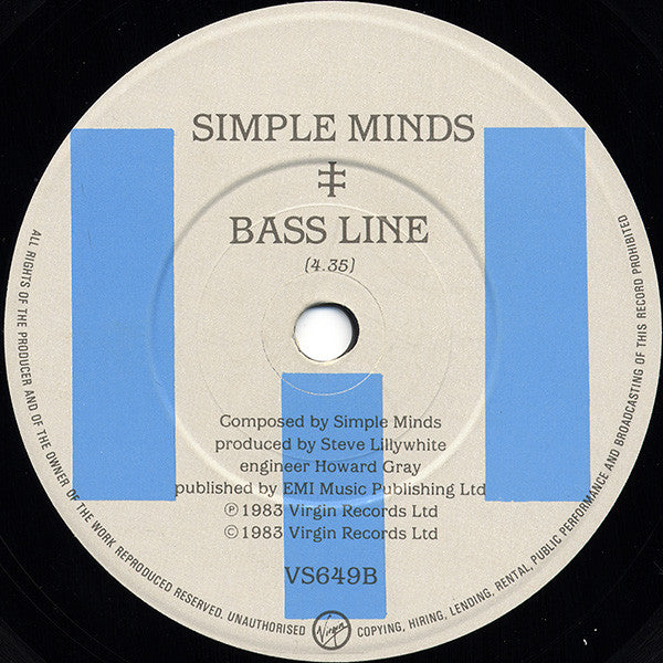 Simple Minds : Speed Your Love To Me (7", Single, Mat)