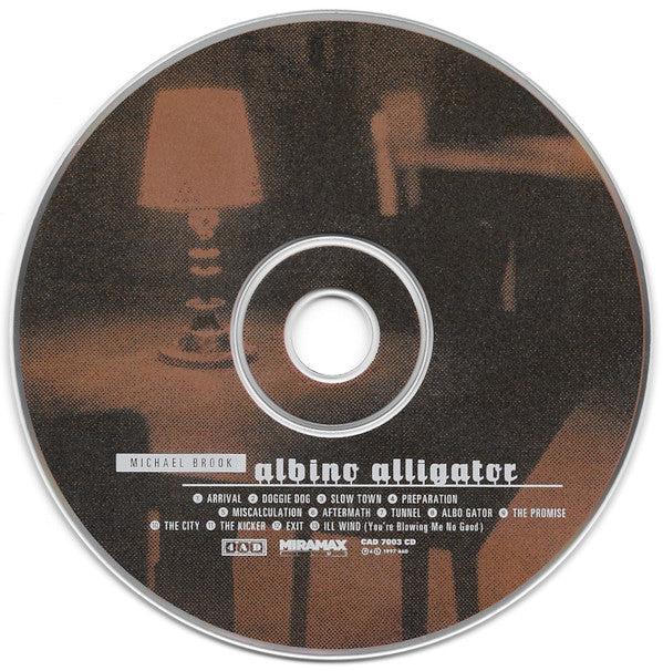 Michael Brook : Albino Alligator (CD, Album)