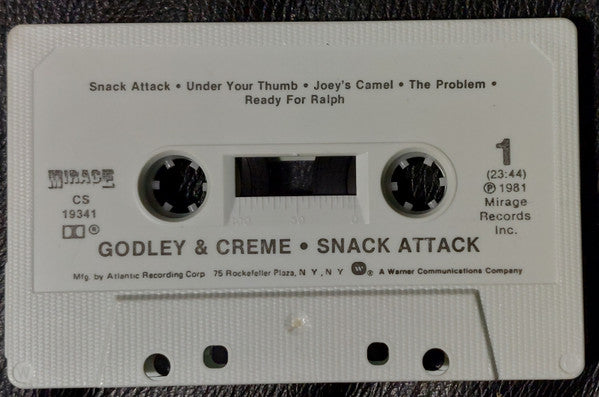 Godley & Creme : Snack Attack (Cass)