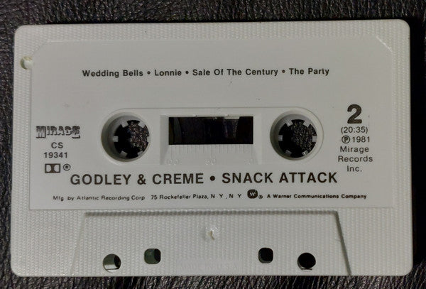 Godley & Creme : Snack Attack (Cass)