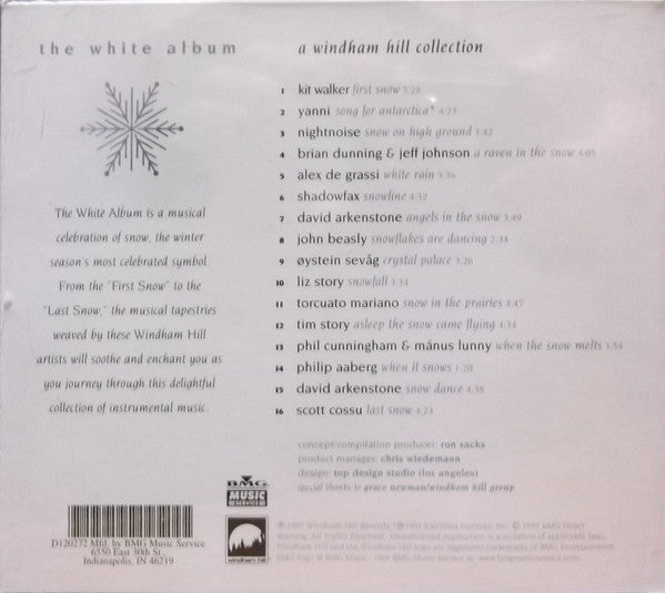Various : The White Album (A Windham Hill Collection) (CD, Comp, Club)