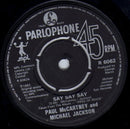 Paul McCartney And Michael Jackson : Say Say Say (7", Single, 4-P)