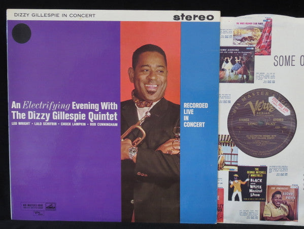 Dizzy Gillespie Quintet : An Electrifying Evening With The Dizzy Gillespie Quintet (LP, Album)