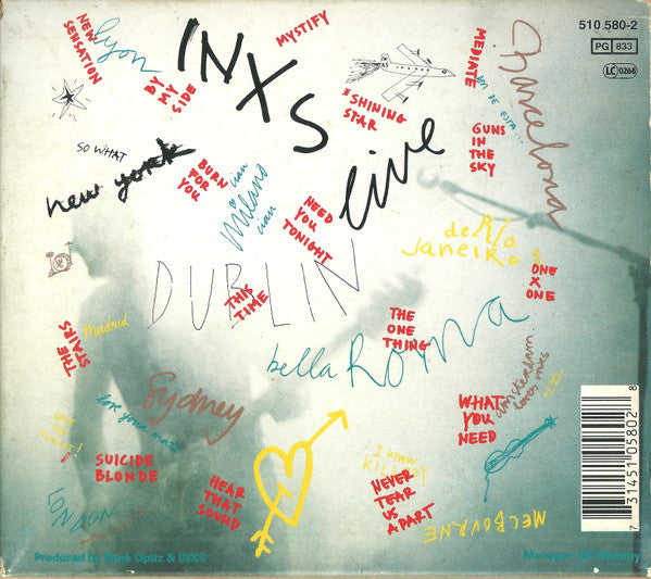 INXS : Live Baby Live (CD, Album, Ltd, S/Edition, Sli)
