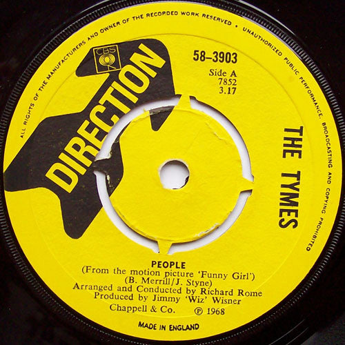 The Tymes : People (7", Single, 4-P)