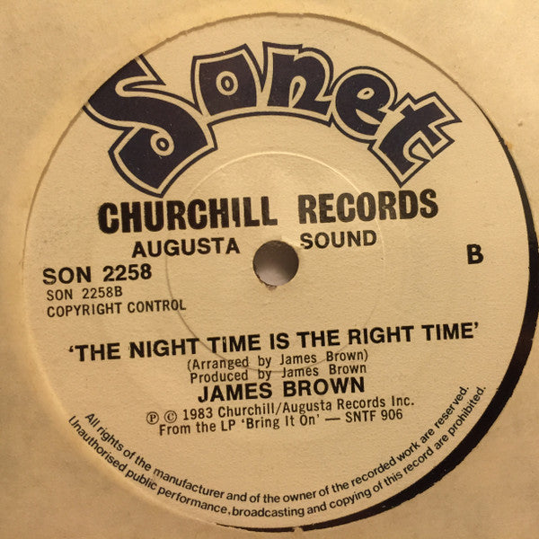 James Brown : Bring It On ... Bring It On (7")