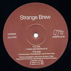 Strange Brew : Dubble Agent (Spying On U) (12")