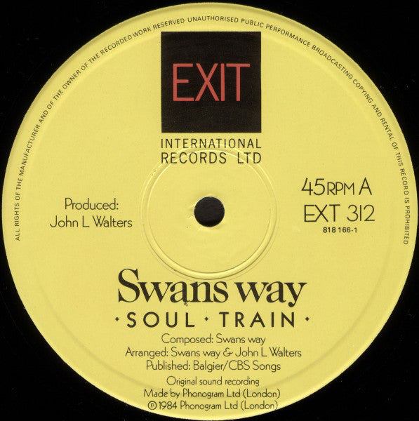 Swans Way : Soul Train (12")