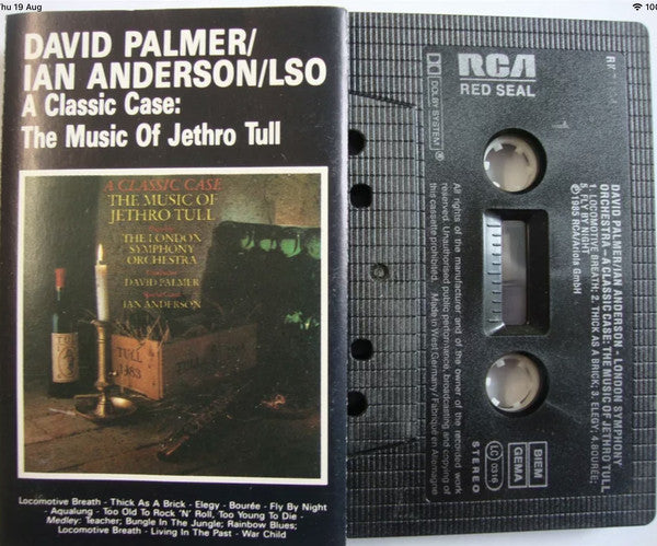 The London Symphony Orchestra, David Palmer (2), Ian Anderson : A Classic Case (The Music Of Jethro Tull) (Cass, Album)