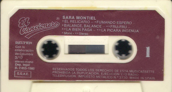 Sara Montiel : El Cancionero (Cass, Comp)