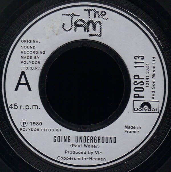 The Jam : Going Underground / The Dreams Of Children (7", Single, Lar)