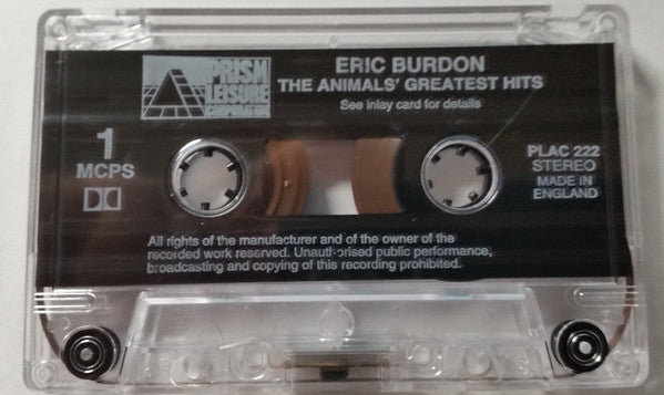 Eric Burdon : The Animals' Greatest Hits (Cass, Comp)