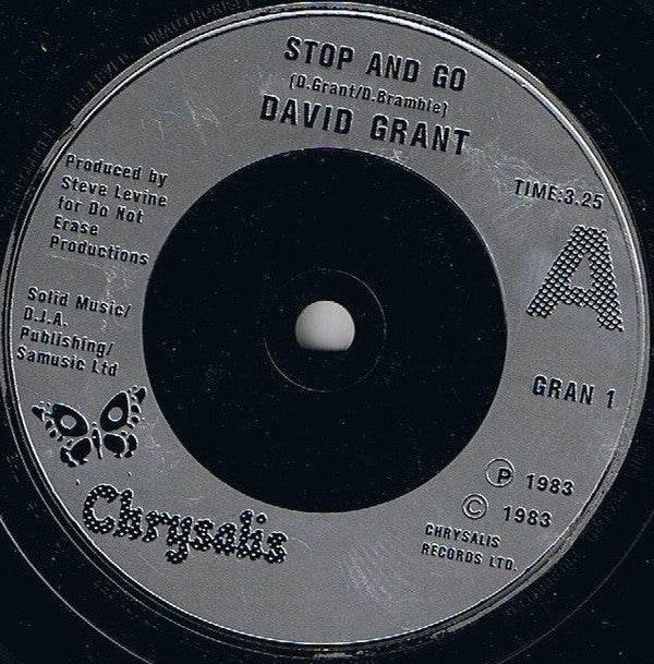 David Grant : Stop And Go (7", Sil)