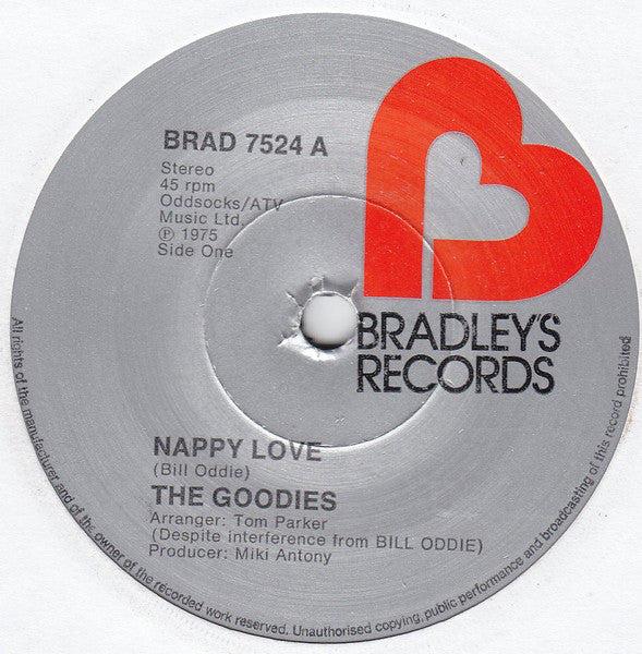 The Goodies : Nappy Love (7", Sol)