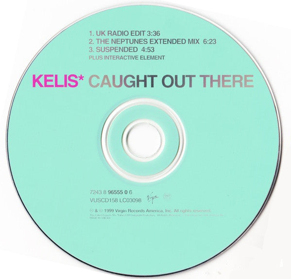 Kelis : Caught Out There (CD, Single, Enh)