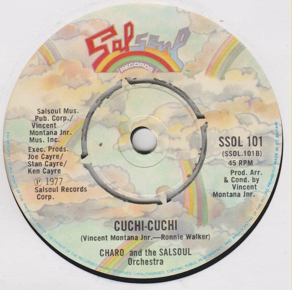 Charo And The The Salsoul Orchestra : Dance A Little Bit Closer (7", Single)