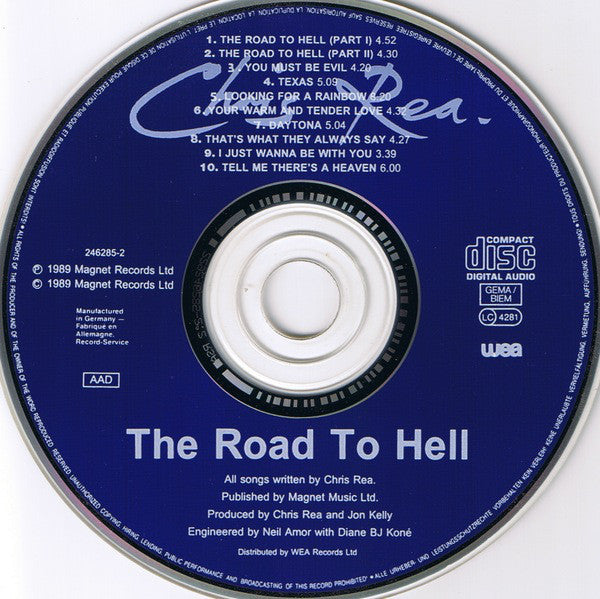 Chris Rea : The Road To Hell (CD, Album)