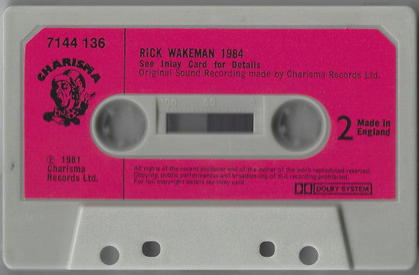 Rick Wakeman : 1984 (Cass, Album)