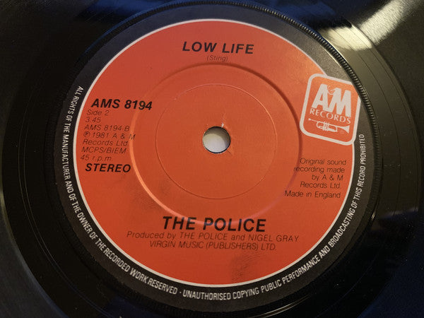 The Police : Spirits In The Material World (7", Single)