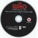 The Who : Listening To You (Live At The Isle Of Wight Festival 1970) (DVD-V, Copy Prot., RE, PAL)