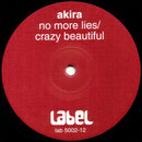 Akira (10) : No More Lies / Crazy Beautiful (12", Maxi)