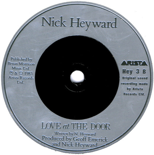 Nick Heyward : Blue Hat For A Blue Day (7", Sil)