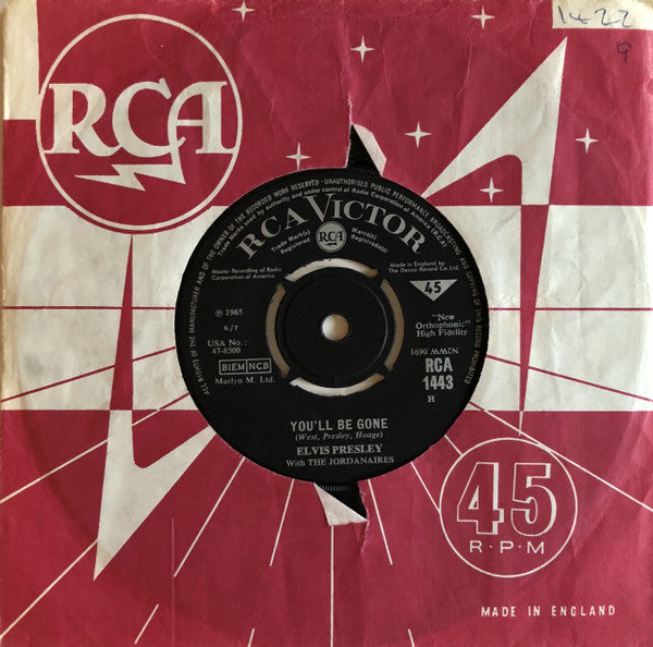 Elvis Presley : Do The Clam (7", Single)